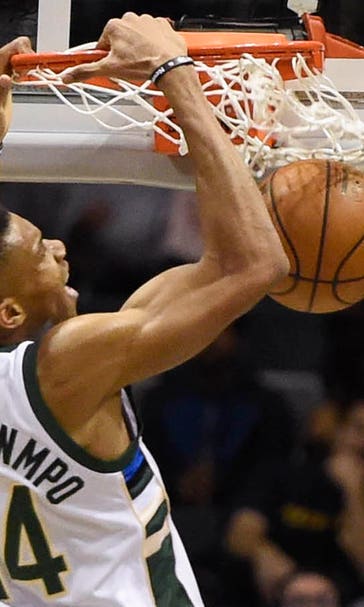 Bucks-Sixers Twi-lights: Watch Giannis throw down